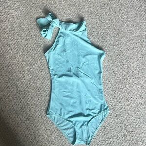 Light blue leotard